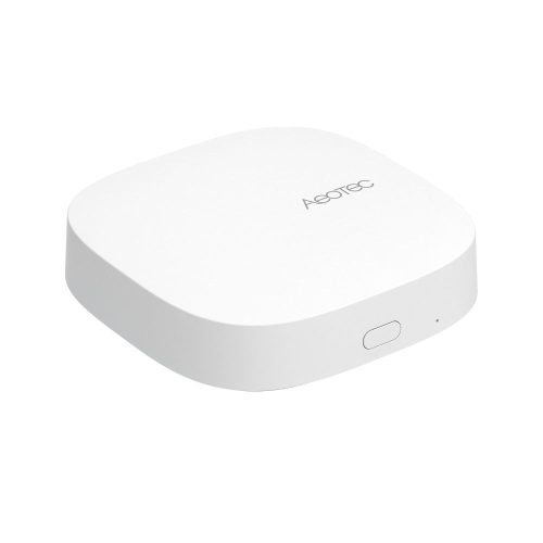 Aeotec Smart Home Hub 2, a SmartThings hub with Zigbee, Thread, Ethernet, Wi-Fi and Bluetooth