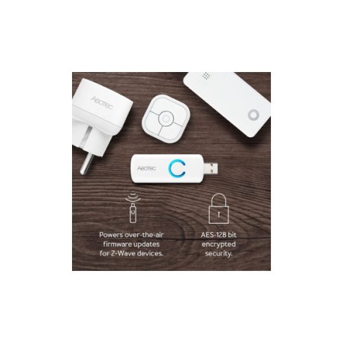 Aeotec Z-Stick, an USB Z-Wave controller with battery, Gen5+ (ZW090)
