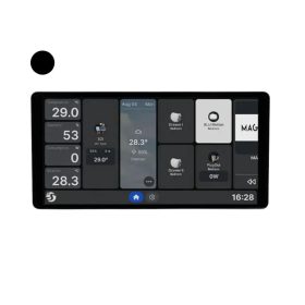   Shelly Wall Display X2i – Wall control panel and light switch, Wi-Fi, Bluetooth, black