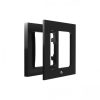 Shelly Wall Frame 1 (for wall switch) - Black