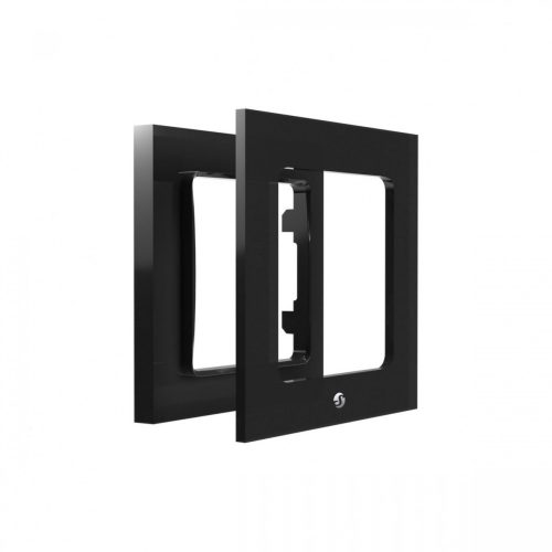 Shelly Wall Frame 1 (for wall switch) - Black