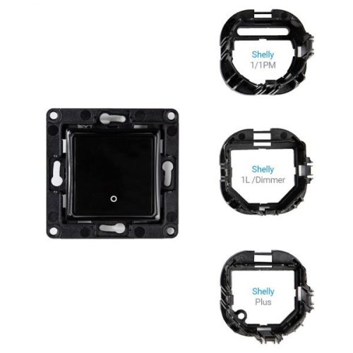 Shelly Wall Switch 1 button - Black