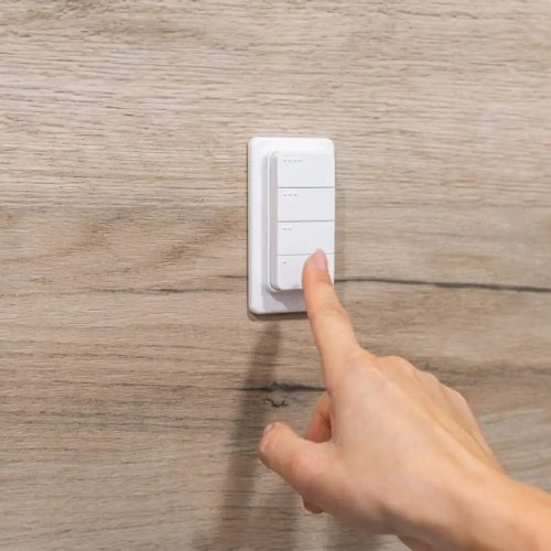 Shelly BLU RC Button 4 ZB – Four-button remote control, Bluetooth, zigbee, white