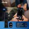 Shelly LOQED Smart Wi-Fi + Bluetooth Touch Lock, Black Edition