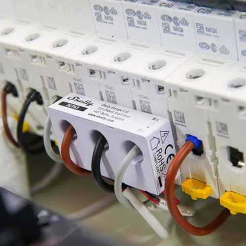 Shelly Pro 3EM-3CT63 – 3-Phase smart Wi-Fi + Ethernet energy meter (3 x 63A)