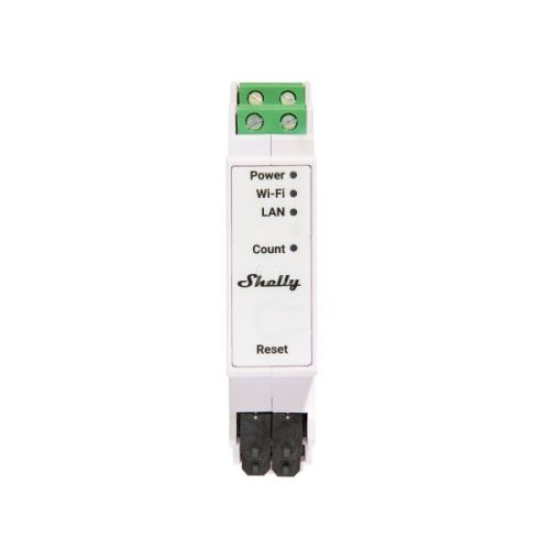 Shelly PRO 3EM-120A next generation professional 3-phase energy meter with contactor control
