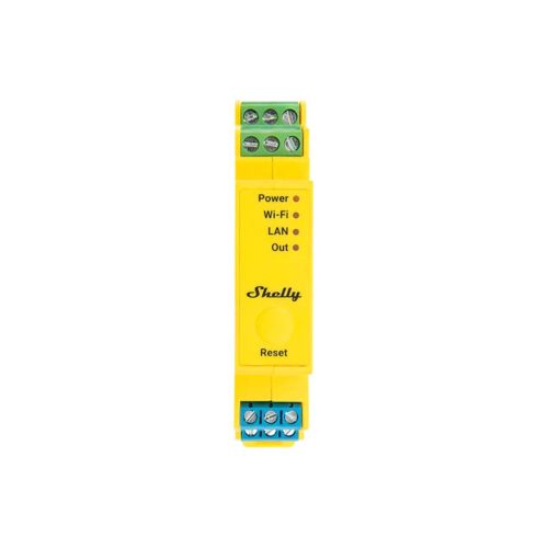 Shelly Pro RGBWW PM smart Wi-Fi + Ethernet RGBWW LED controller, DIN-rail compatible