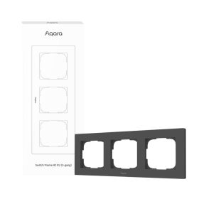 Aqara H2 EU Switch Frame (triple / 3-gang), gray