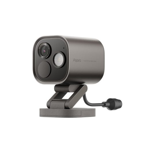 Aqara G5 Pro Camera hub, HomeKit Secure Video compatible camera with built-in Zigbee and Thread gateway, POE version, grey