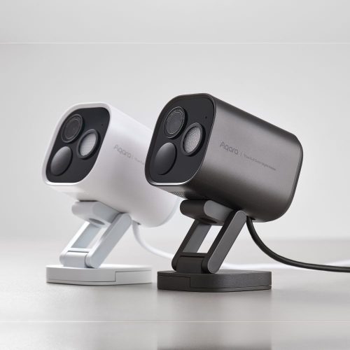 Aqara G5 Pro Camera hub, HomeKit Secure Video compatible camera with built-in Zigbee and Thread gateway, Wi-Fi version, white