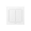 Aqara H2 Shutter Switch EU, Zigbee + Thread roller shutter wall switch, white/grey (DS-K02D)