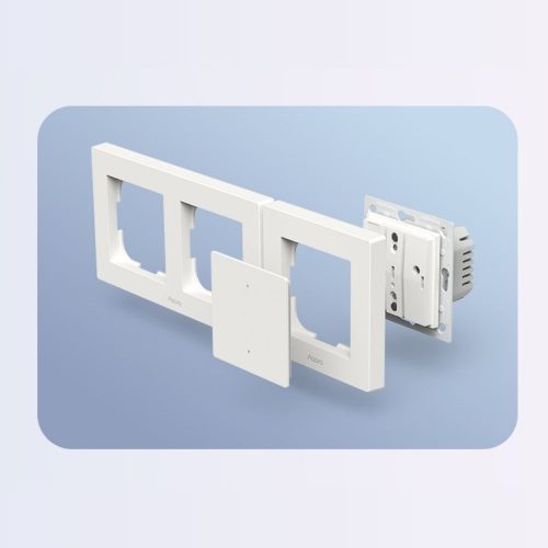 Aqara Light Switch H2 EU - 1 channel / 2 buttons smart Zigbee + Thread wall switch