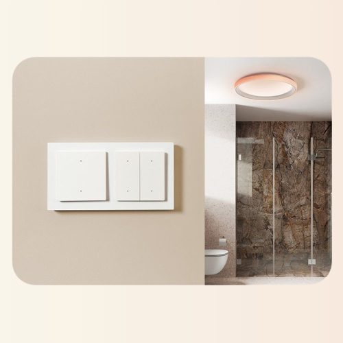 Aqara Light Switch H2 EU 2 channel / 4 buttons smart Zigbee + Thread wall switch