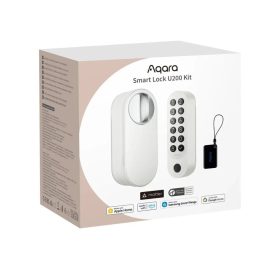   Aqara U200 smart retrofit door lock, Matter compatible, white