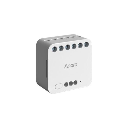 AQARA Dual Relay Module T2 (With Neutral), with power meter and interlock mode support for roller shutters