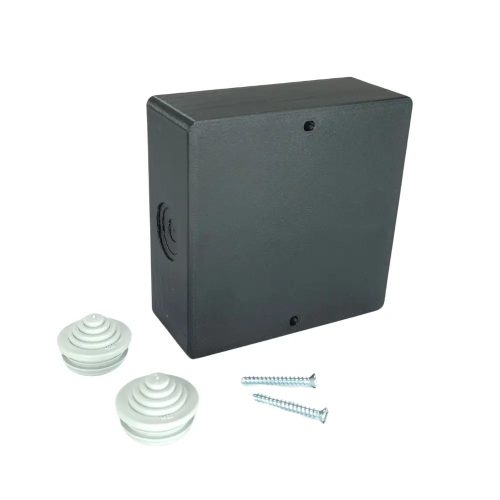 Surface-mount switch box, black