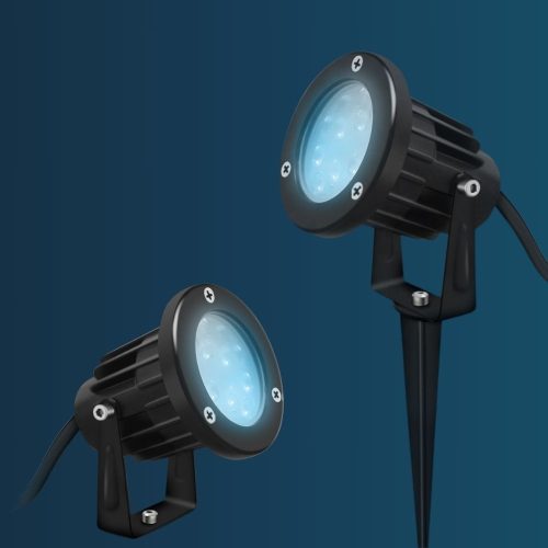 Gledopto GL-G-003P Zigbee Pro (Zigbee 3.0 + RF receiver) outdoor garden spot light RGB+CCT 24V