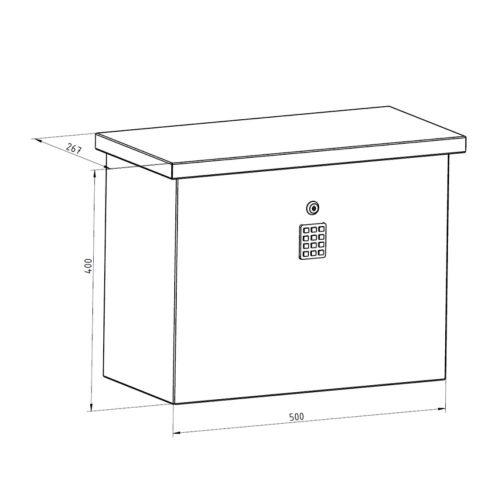 MyBox smart Wi-Fi parcel delivery box