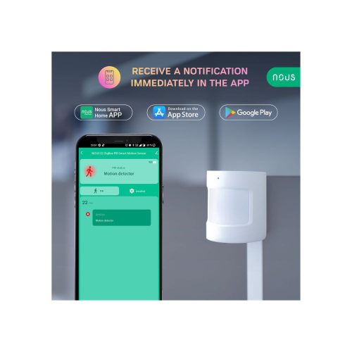 Nous E2 smart Tuya Zigbee wireless PIR motion sensor
