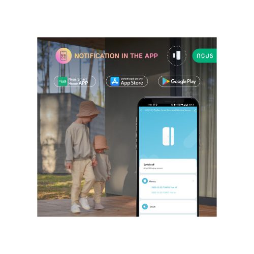 Nous E3 smart Tuya Zigbee wireless door/openness sensor