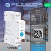 Nous D3T DIN-rail compatible Wi-Fi relay module with Tasmota firmware, Matter compatible, 25A