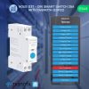 Nous D3T DIN-rail compatible Wi-Fi relay module with Tasmota firmware, Matter compatible, 25A