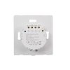 SmartWise B63 UNI Zigbee 3.0 + RF, 3-gang smart wall switch with universal wiring and physical push-button, WITHOUT FRONT PANEL