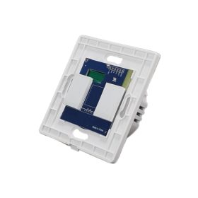   SmartWise T62 UNI Wi-Fi + eWeLink-Remote, 2-gang smart wall switch with universal wiring and touch switch, WITHOUT FRONT PANEL