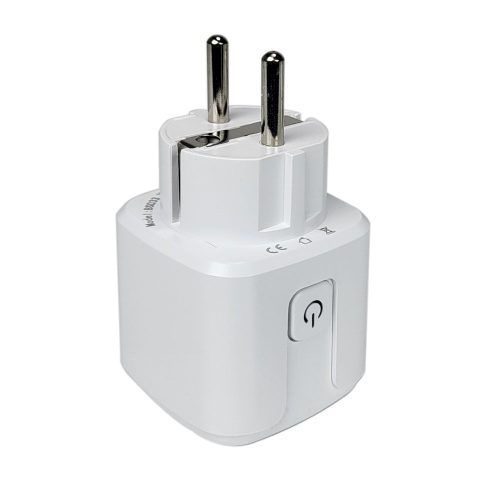 SmartWise 602PM-R2 (eWeLink app compatible) Wi-Fi smart plug, with power meter and overload protection (16A)