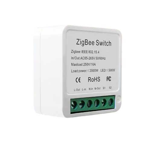 SmartWise Mini ZB (Zigbee 3.0) smart relay module  (16A)