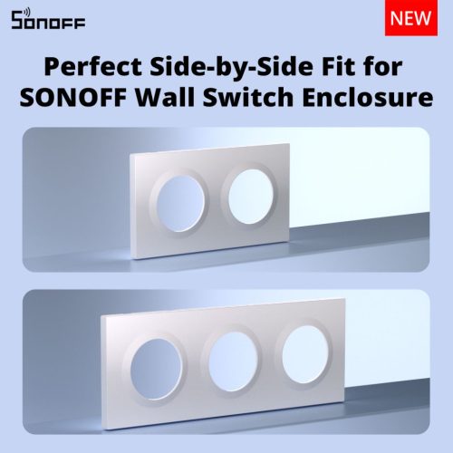 SONOFF EF3G Wall Switch Frame - 3 Gang for ERBS, E1GS and E1GSL switches