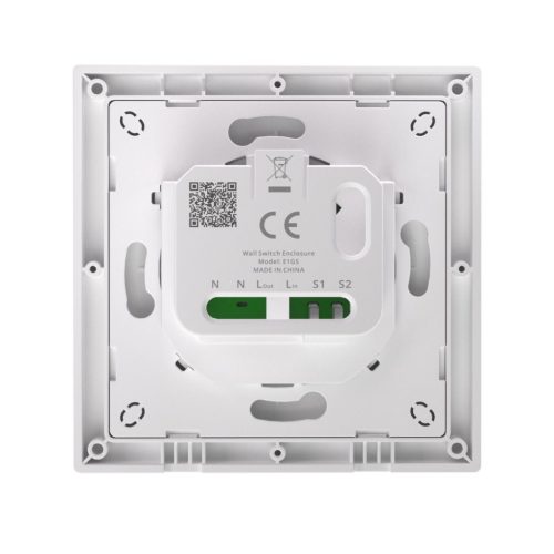 SONOFF E1GS Smart Wall Switch Enclosure for ZBMINIR2 and  MINIR4M (Neutral-Required）