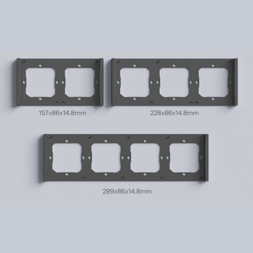 SONOFF SwitchMan M5 Wi-Fi / Matter smart wall switch, 1-gang, modular version, (new) gray (M5-1C-80W)