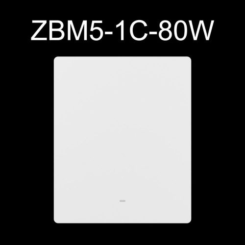 SONOFF SwitchMan M5 Zigbee smart wall switch, 1-gang, modular version, white (ZBM5-1C-80W)