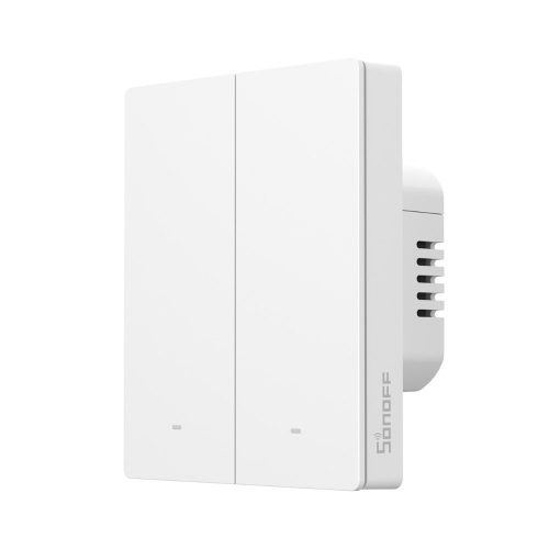 SONOFF SwitchMan M5 Zigbee smart wall switch, 2-gang, modular version, white (ZBM5-2C-80W)