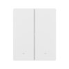SONOFF SwitchMan M5 Zigbee smart wall switch, 2-gang, modular version, white (ZBM5-2C-80W)