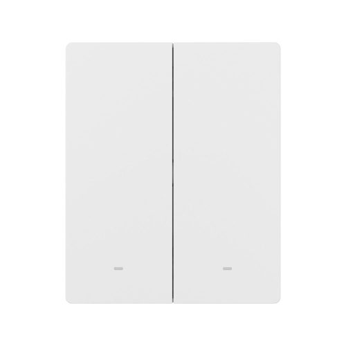 SONOFF SwitchMan M5 Zigbee smart wall switch, 2-gang, modular version, white (ZBM5-2C-80W)