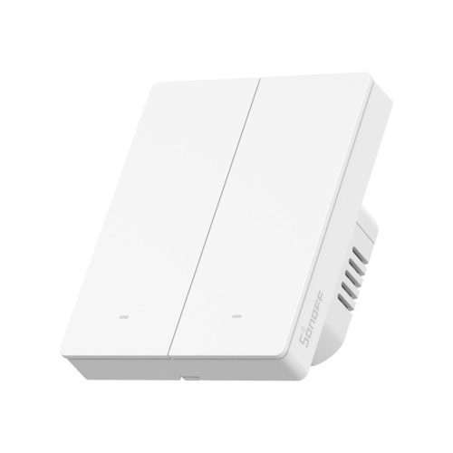 SONOFF SwitchMan M5 Wi-Fi / Matter smart wall switch, 2-gang, modular version, white (M5-2C-80W)