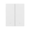 SONOFF SwitchMan M5 Wi-Fi / Matter smart wall switch, 2-gang, modular version, white (M5-2C-80W)