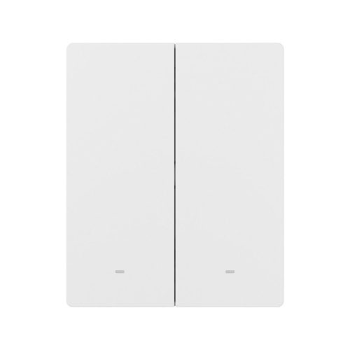 SONOFF SwitchMan M5 Wi-Fi / Matter smart wall switch, 2-gang, modular version, white (M5-2C-80W)