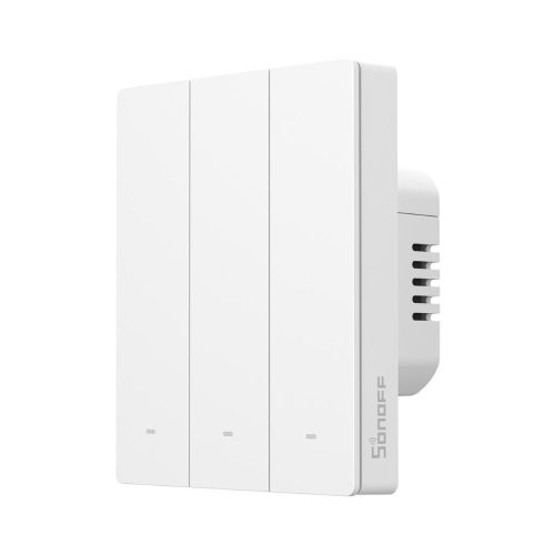 SONOFF SwitchMan M5 Zigbee smart wall switch, 3-gang, modular version, white (ZBM5-3C-80W)