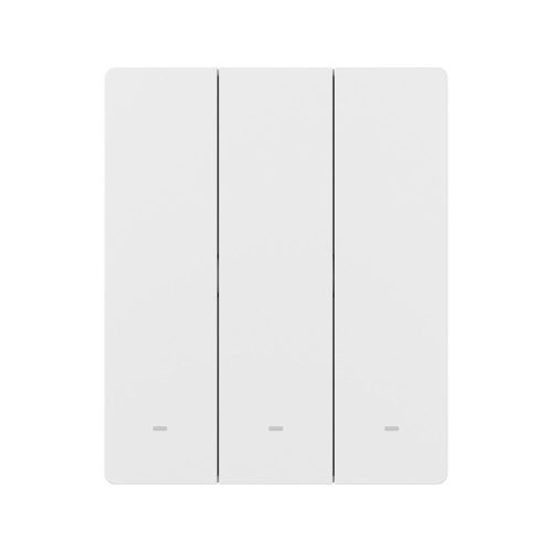 SONOFF SwitchMan M5 Zigbee smart wall switch, 3-gang, modular version, white (ZBM5-3C-80W)
