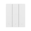 SONOFF SwitchMan M5 Wi-Fi / Matter smart wall switch, 3-gang, modular version, white (M5-3C-80W)