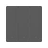 SONOFF SwitchMan M5 Wi-Fi / Matter smart wall switch, 3-gang, standalone version, (new) gray (M5-3C-86M)