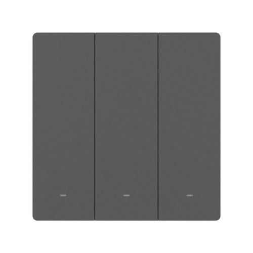 SONOFF SwitchMan M5 Wi-Fi / Matter smart wall switch, 3-gang, standalone version, (new) gray (M5-3C-86M)