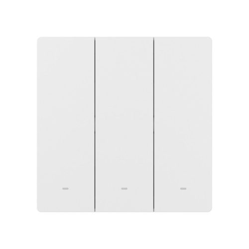 SONOFF SwitchMan M5 Wi-Fi / Matter smart wall switch, 3-gang, standalone version, white (M5-3C-86W)