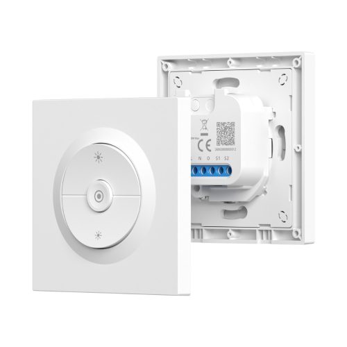 SONOFF Orb-ZBDIM Zigbee Dimmer Wall Switch – dimmer switch with power monitoring, Zigbee, white (MINI-ZBDIM-E)