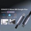 SONOFF Z-Wave 800 Dongle Plus – Z-Wave USB controller, LR, grey (Dongle-PZG23)