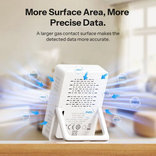 SONOFF AirGuard PM2.5/PM10 – SAWF-07P Matter Over Wi-Fi Air Quality Monitor 