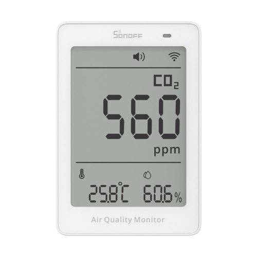 SONOFF AirGuard CO2 SAWF-08P – Matter Over Wi-Fi Air Quality Monitor